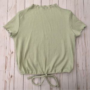 💚 Paper Crane Green Short Sleeve Shirt
